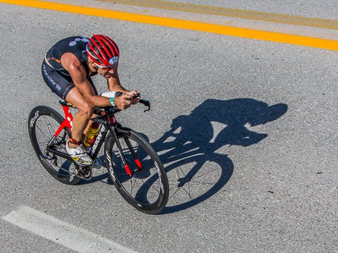 Triathlete’s Racing Shadow