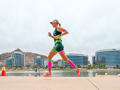 Leanda Cave at IRONMAN Arizona