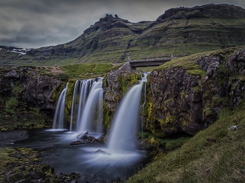 Kirkjufellsfoss Waterfall